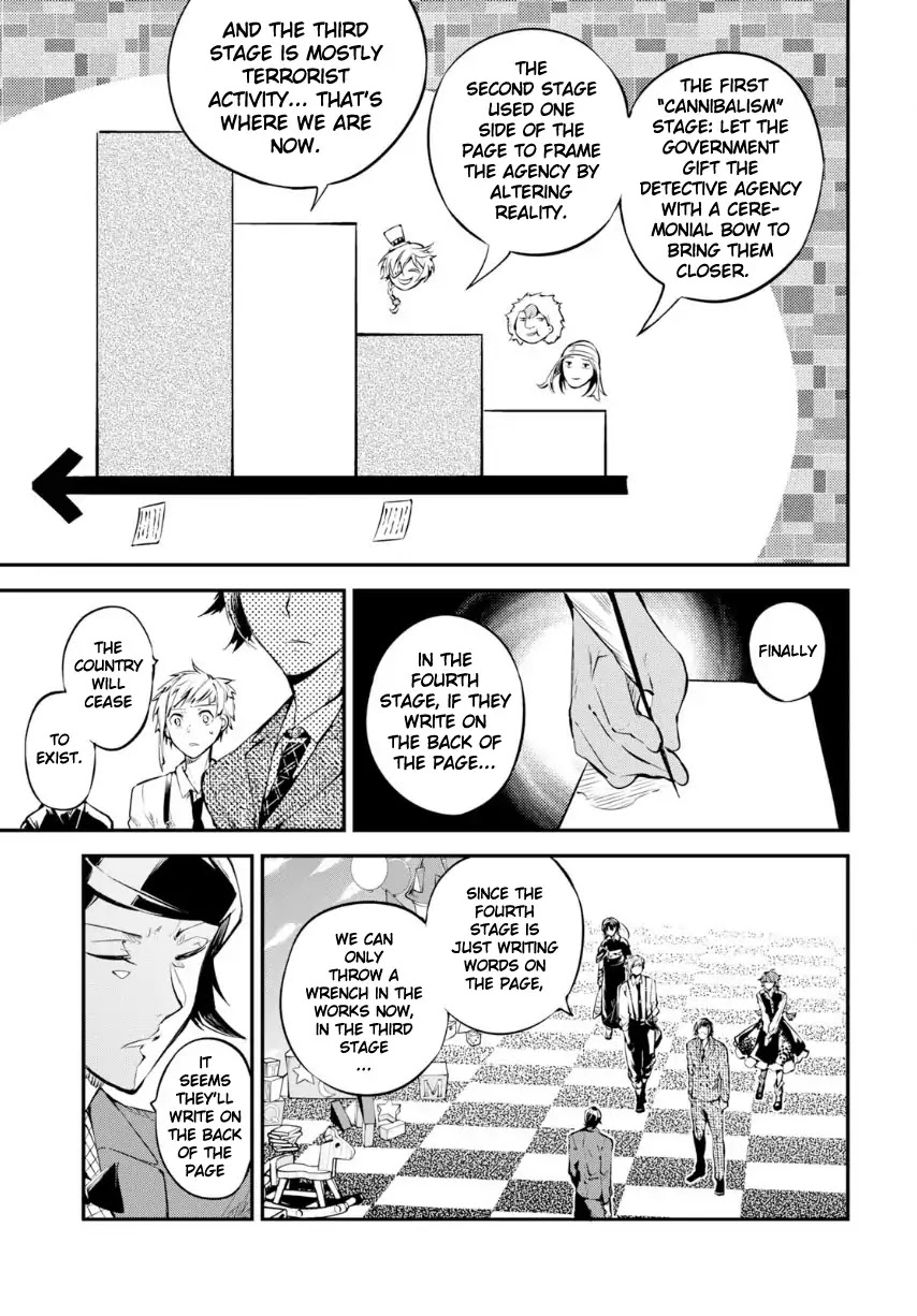 Bungou Stray Dogs Chapter 70 page 36 - Chapter 70: Record of a Jailbreak, Conclusion