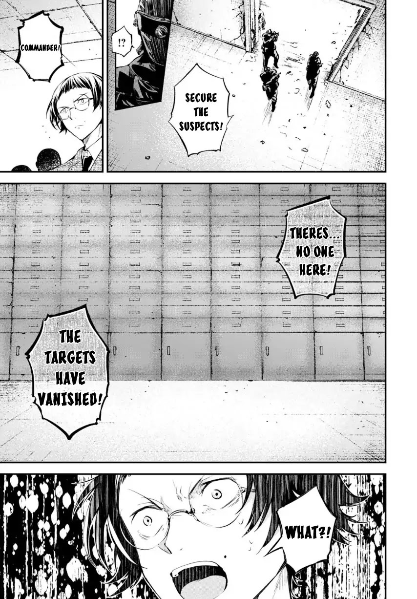 Bungou Stray Dogs Chapter 70 page 4 - Chapter 70: Record of a Jailbreak, Conclusion
