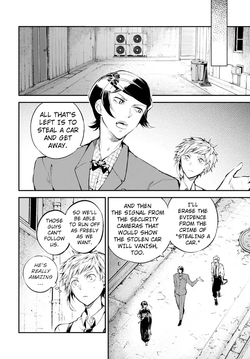 Bungou Stray Dogs Chapter 70 page 9 - Chapter 70: Record of a Jailbreak, Conclusion