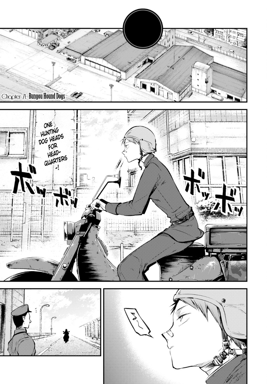 Bungou Stray Dogs Chapter 71 page 2 - Chapter 71: Bungou Hound Dogs