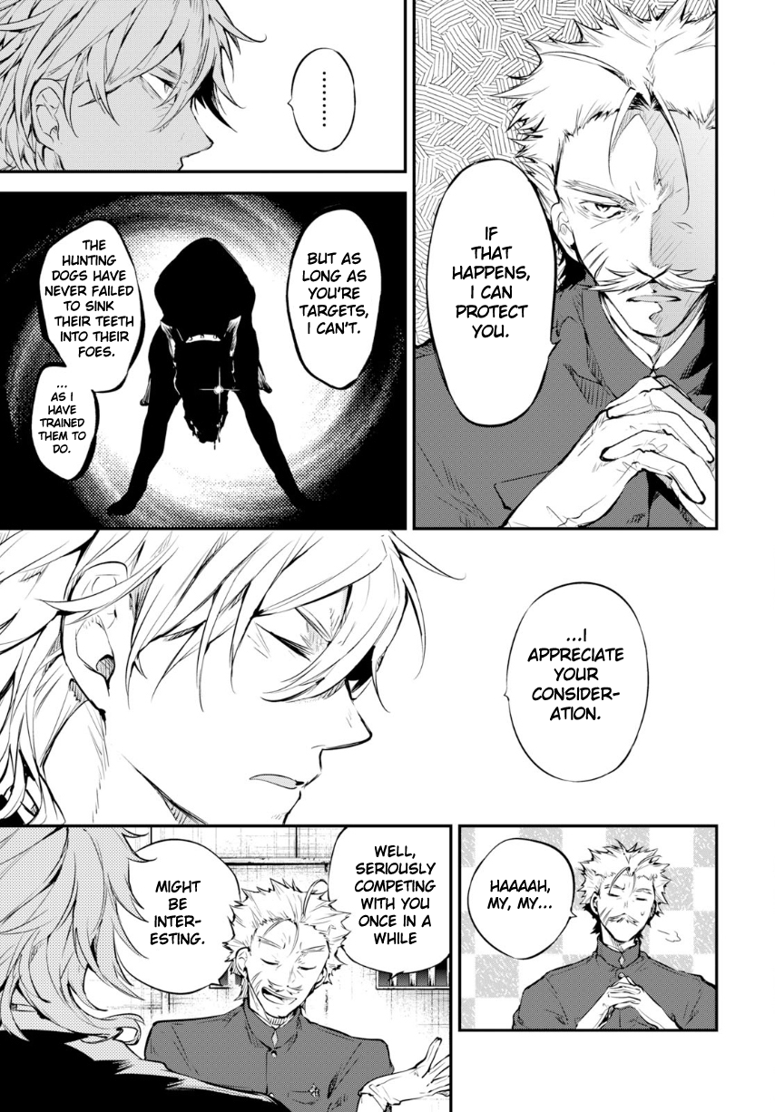 Bungou Stray Dogs Chapter 71 page 24 - Chapter 71: Bungou Hound Dogs