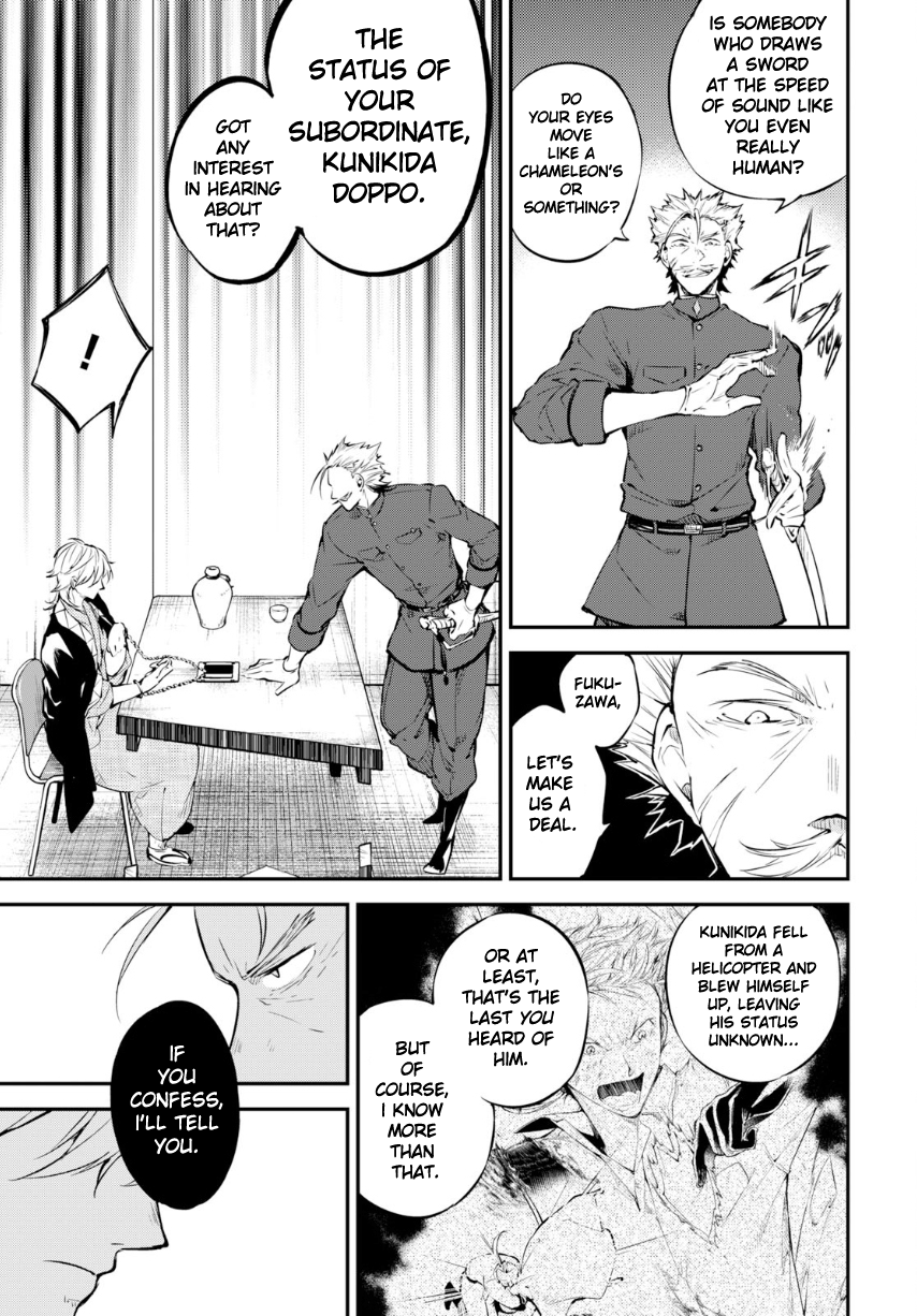 Bungou Stray Dogs Chapter 71 page 27 - Chapter 71: Bungou Hound Dogs