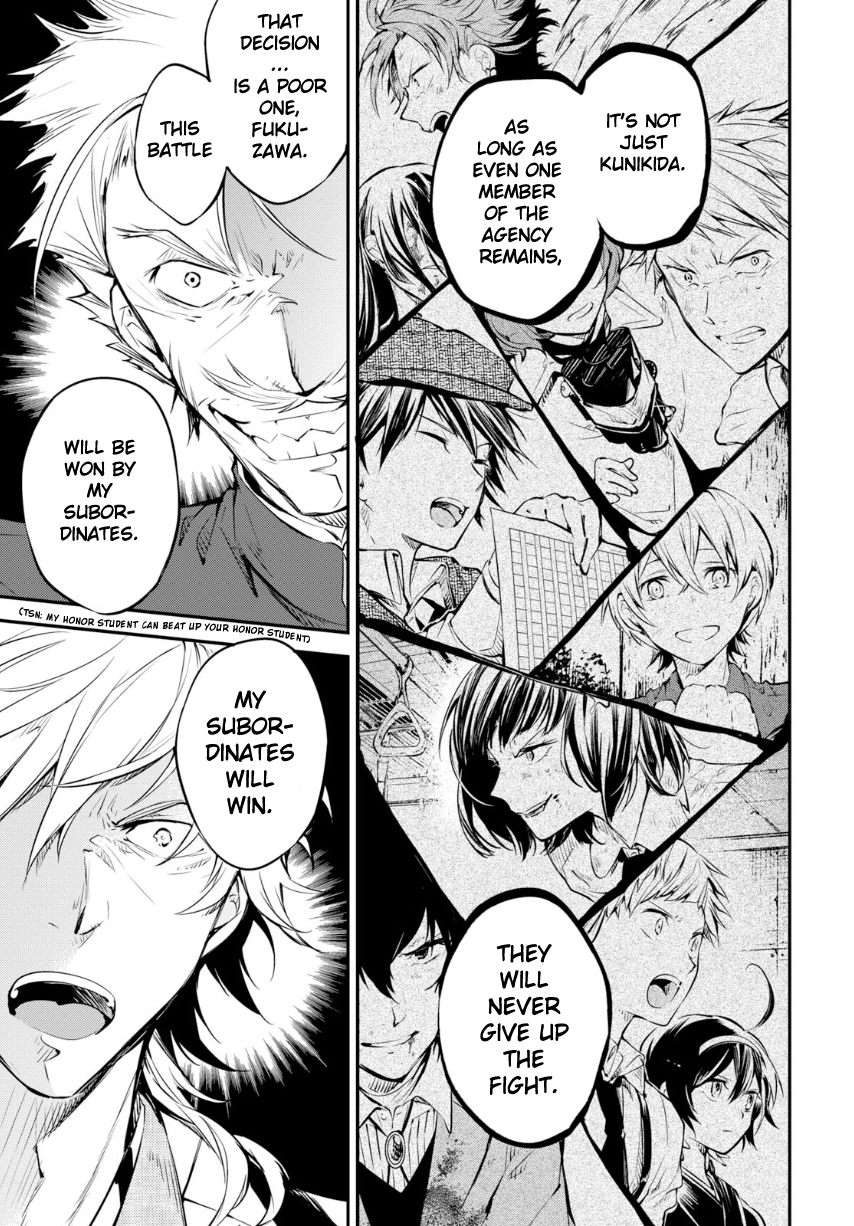 Bungou Stray Dogs Chapter 71 page 29 - Chapter 71: Bungou Hound Dogs