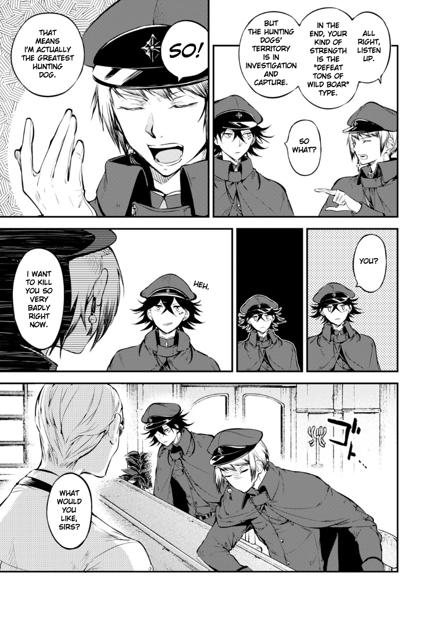 Bungou Stray Dogs Chapter 71 page 31 - Chapter 71: Bungou Hound Dogs