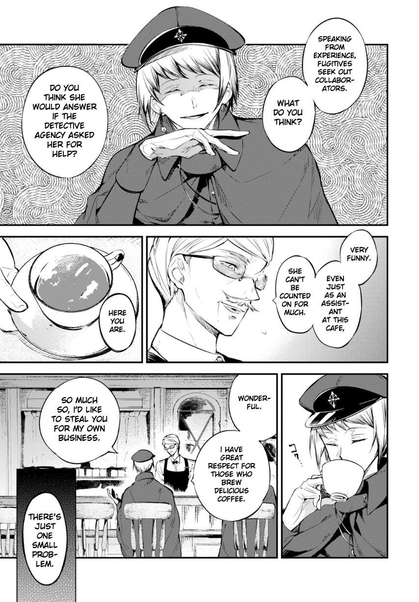 Bungou Stray Dogs Chapter 71 page 35 - Chapter 71: Bungou Hound Dogs