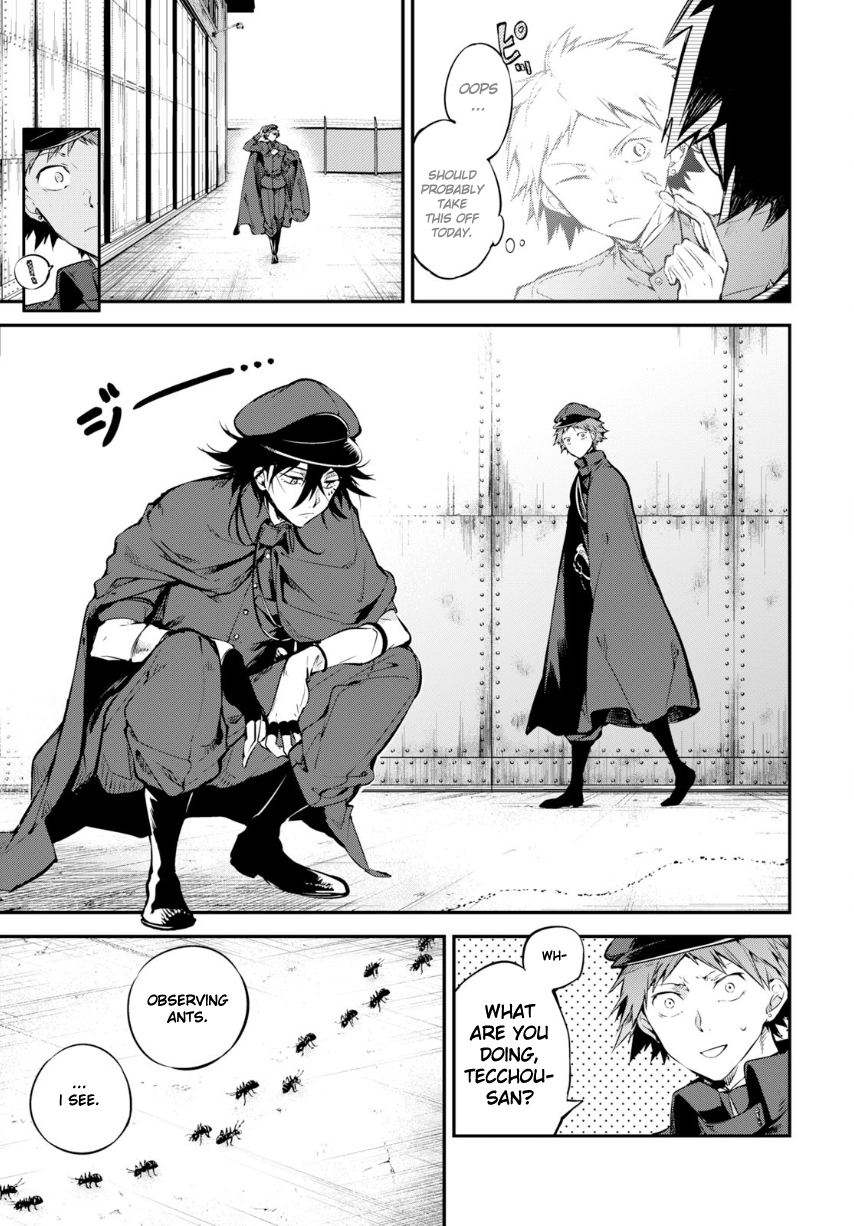Bungou Stray Dogs Chapter 71 page 4 - Chapter 71: Bungou Hound Dogs