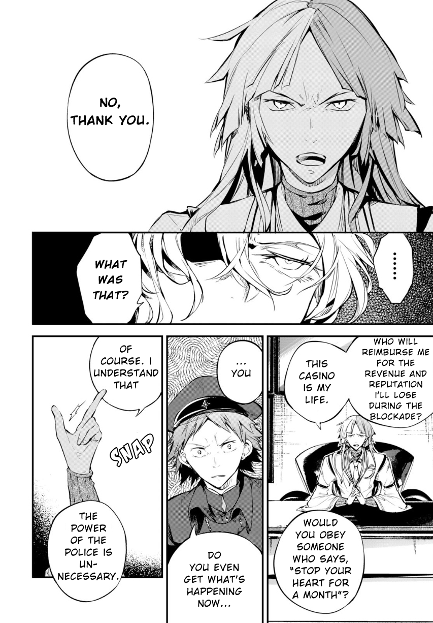 Bungou Stray Dogs Chapter 72 page 23 - Chapter 72: Bungou Hound Dogs, Part 2