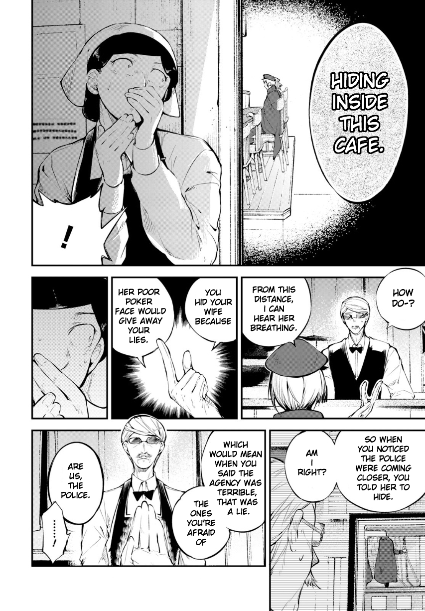 Bungou Stray Dogs Chapter 72 page 3 - Chapter 72: Bungou Hound Dogs, Part 2