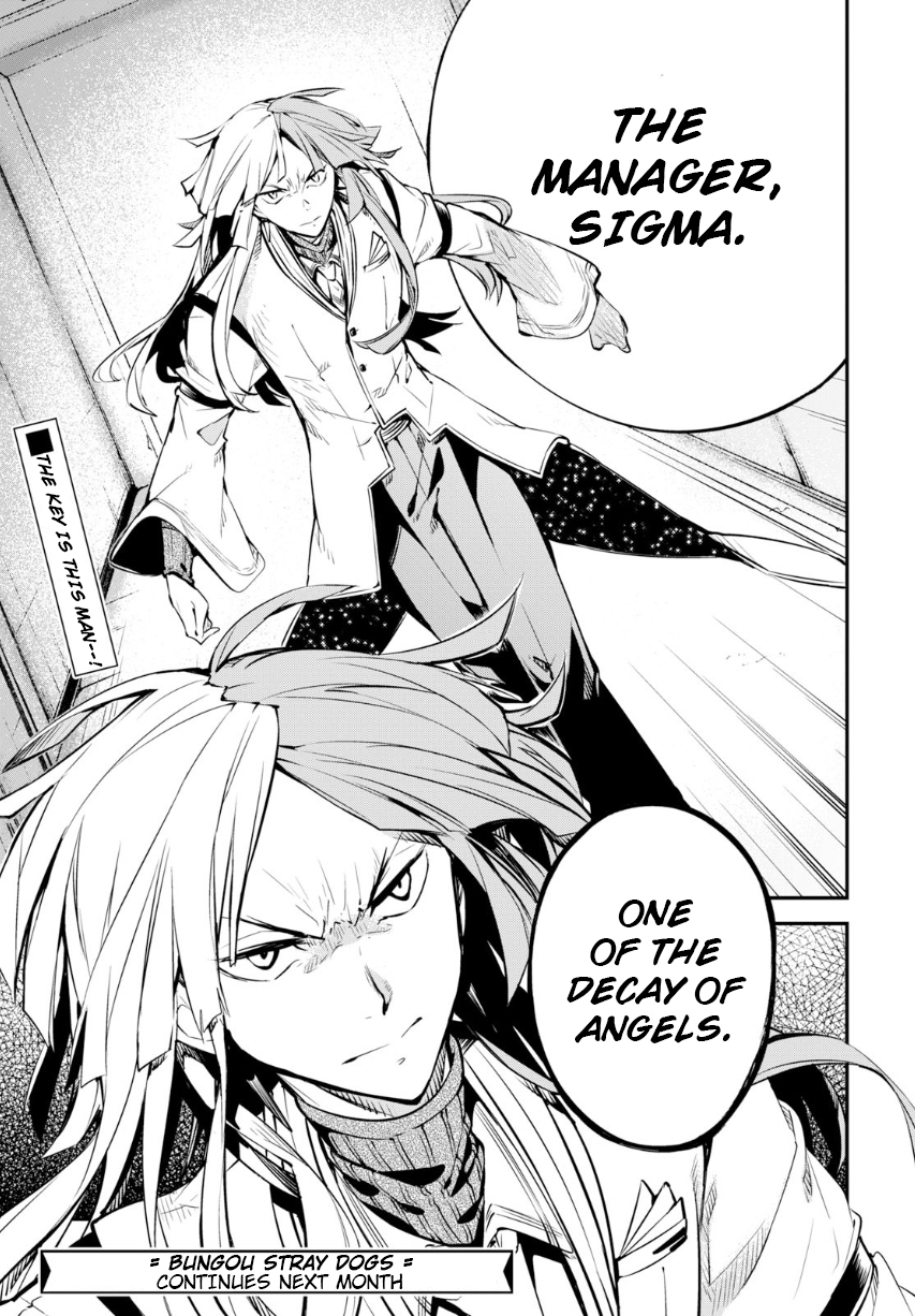 Bungou Stray Dogs Chapter 72 page 34 - Chapter 72: Bungou Hound Dogs, Part 2