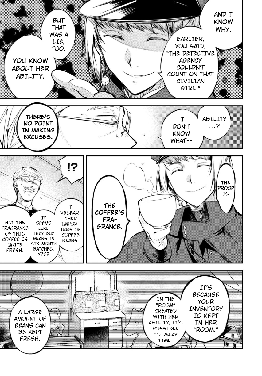 Bungou Stray Dogs Chapter 72 page 4 - Chapter 72: Bungou Hound Dogs, Part 2