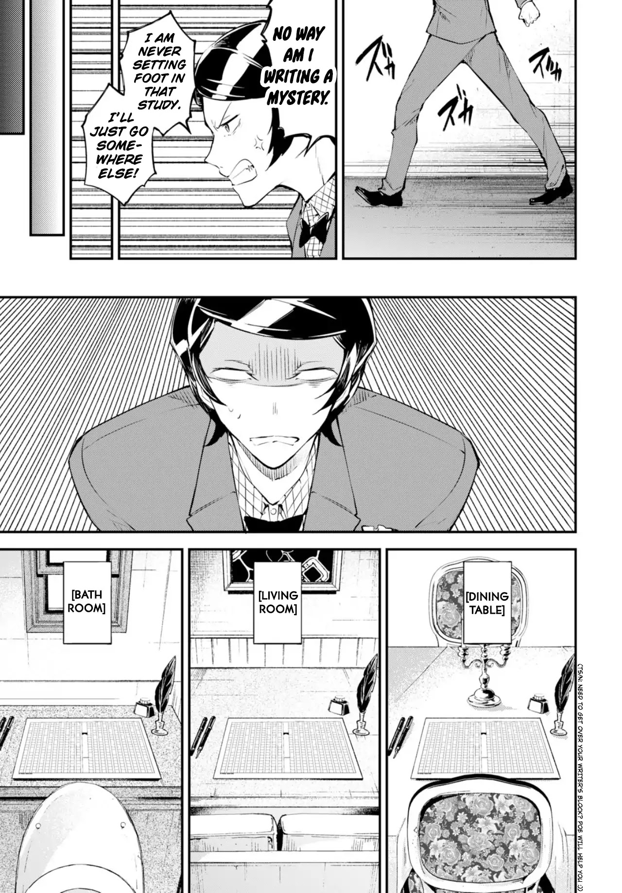 Bungou Stray Dogs Chapter 73.5 page 4 - Chapter 73.5: Bonus Story - Mushitarou At That Time