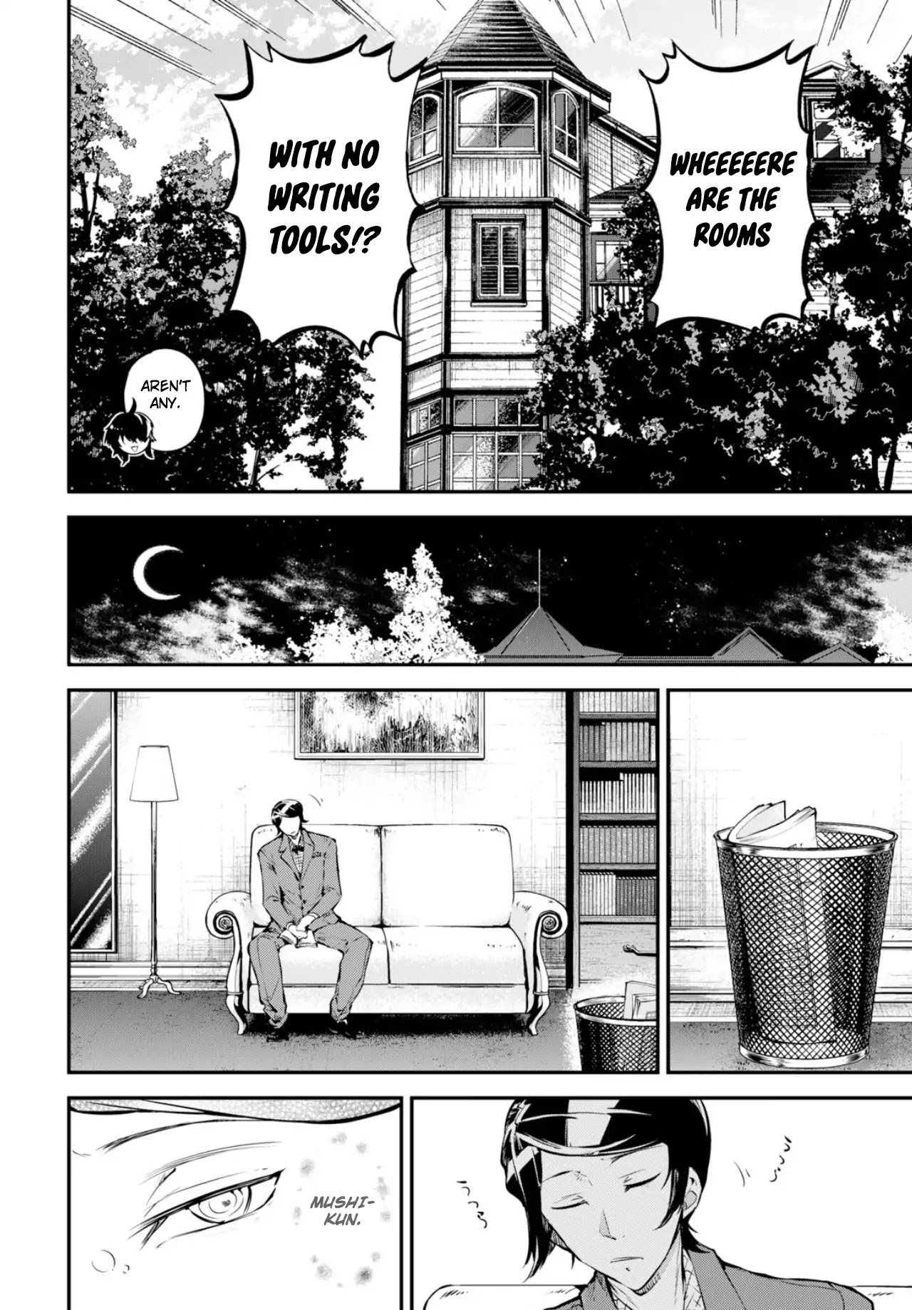 Bungou Stray Dogs Chapter 73.5 page 5 - Chapter 73.5: Bonus Story - Mushitarou At That Time