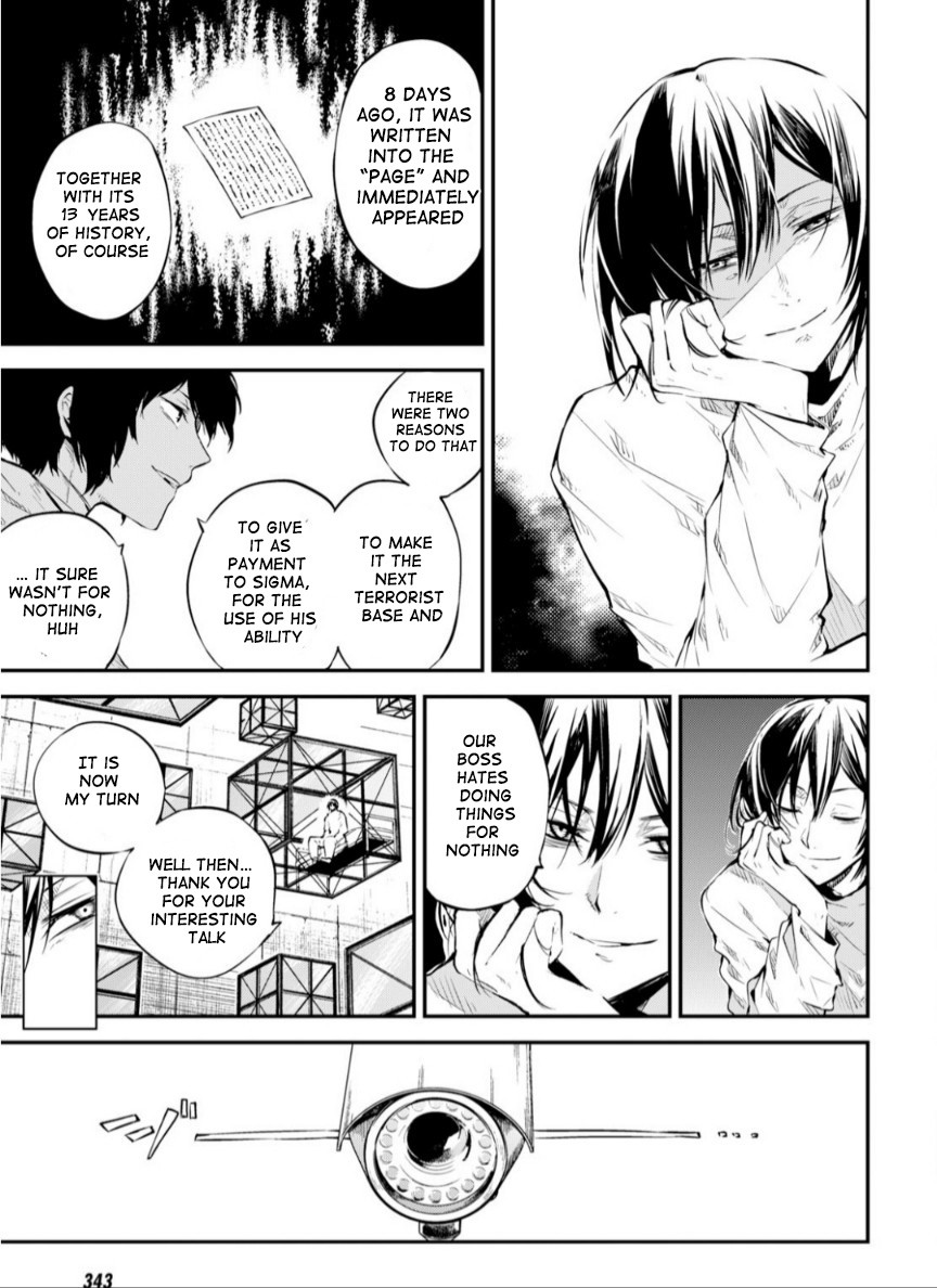 Bungou Stray Dogs Chapter 74.5 page 14 - Chapter 74.5: Skyfall Part 1 (Continuation)