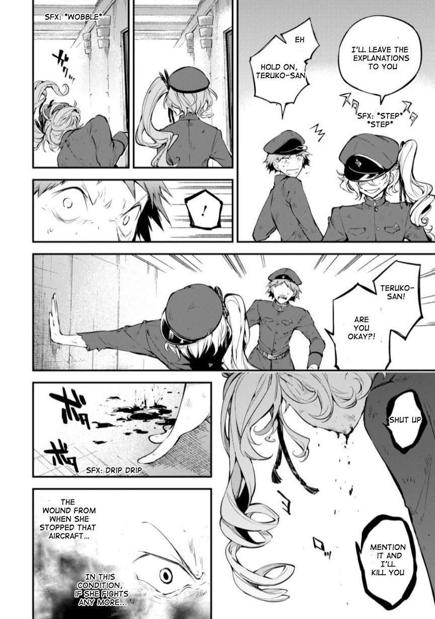 Bungou Stray Dogs Chapter 74.5 page 21 - Chapter 74.5: Skyfall Part 1 (Continuation)