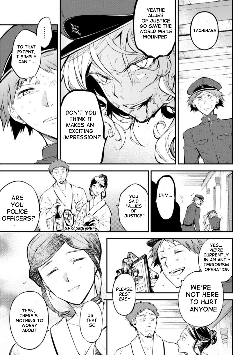 Bungou Stray Dogs Chapter 74.5 page 22 - Chapter 74.5: Skyfall Part 1 (Continuation)