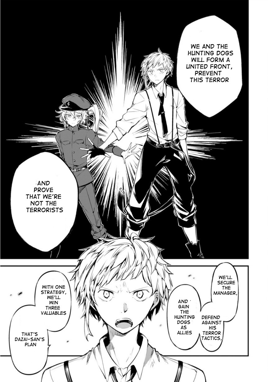 Bungou Stray Dogs Chapter 74.5 page 4 - Chapter 74.5: Skyfall Part 1 (Continuation)