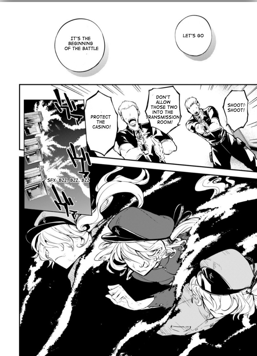 Bungou Stray Dogs Chapter 74.5 page 5 - Chapter 74.5: Skyfall Part 1 (Continuation)