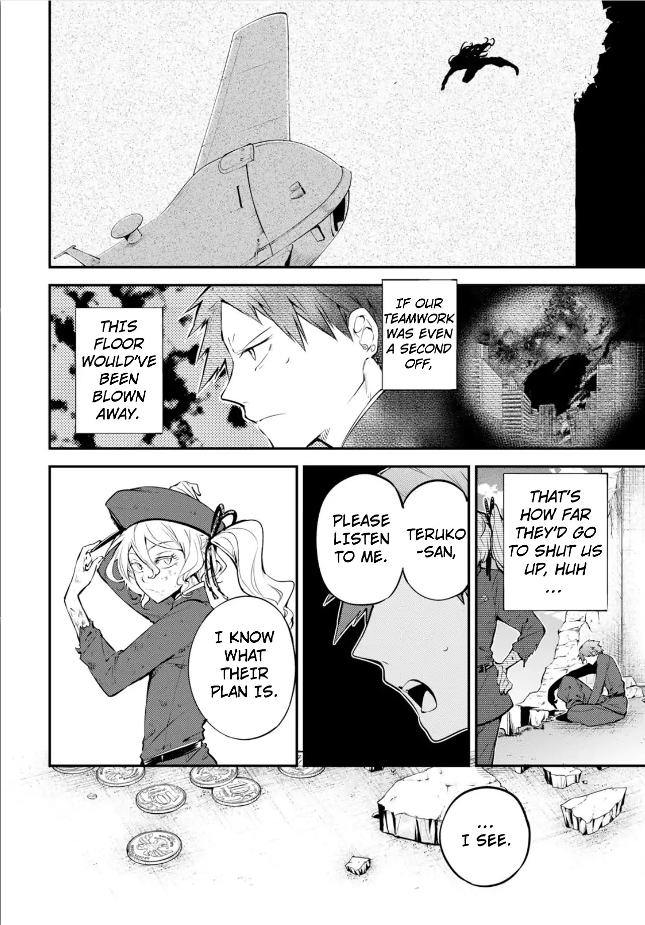Bungou Stray Dogs Chapter 74 page 13 - Chapter 74: Skyfall, Part 1