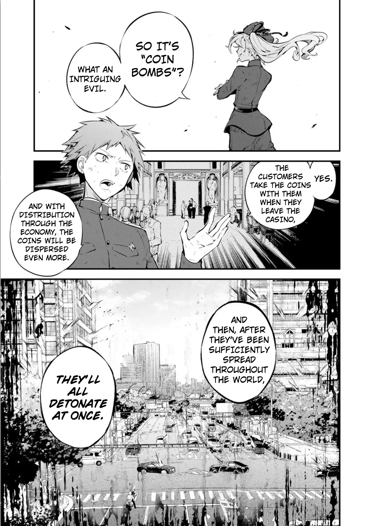 Bungou Stray Dogs Chapter 74 page 14 - Chapter 74: Skyfall, Part 1