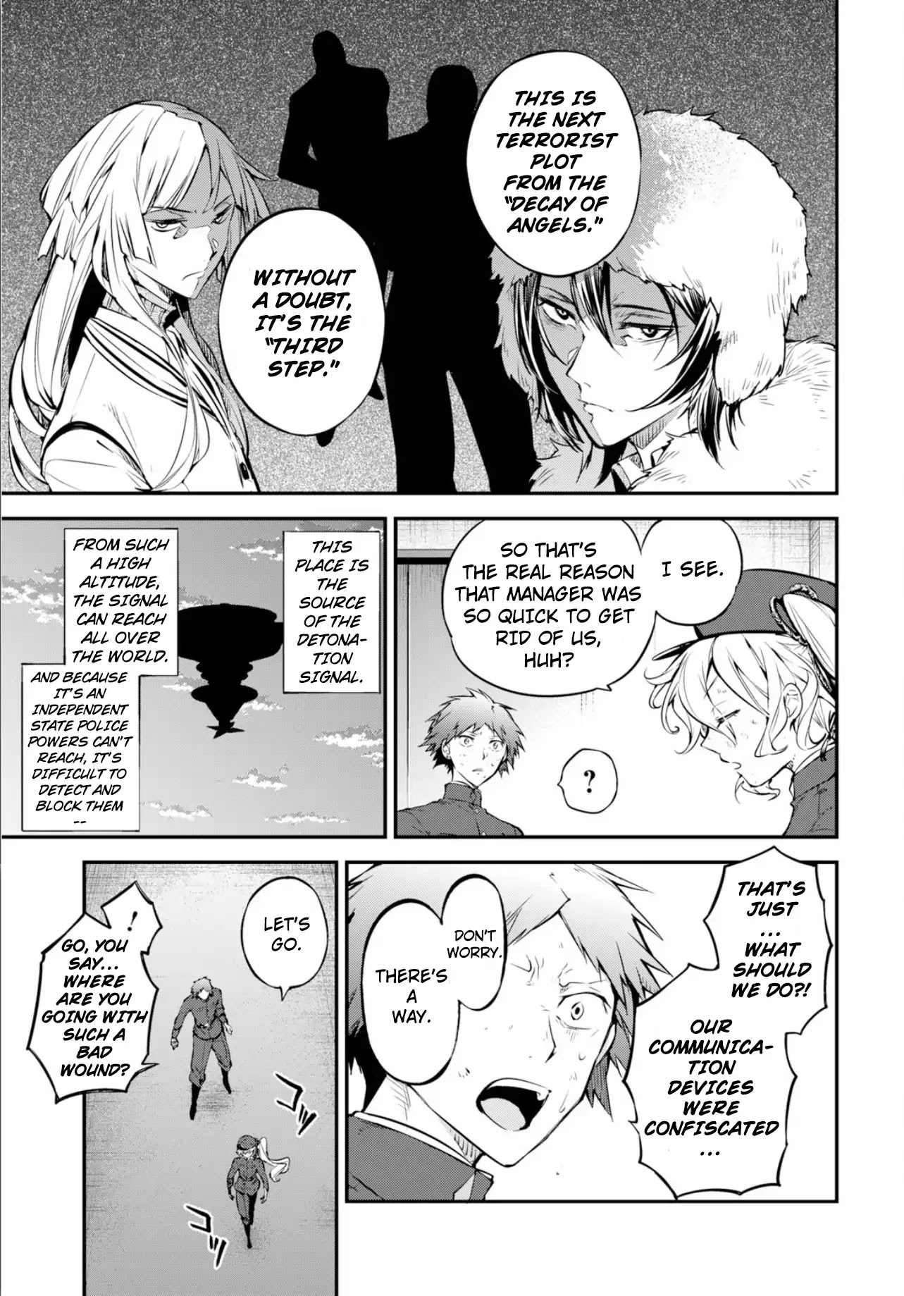 Bungou Stray Dogs Chapter 74 page 18 - Chapter 74: Skyfall, Part 1