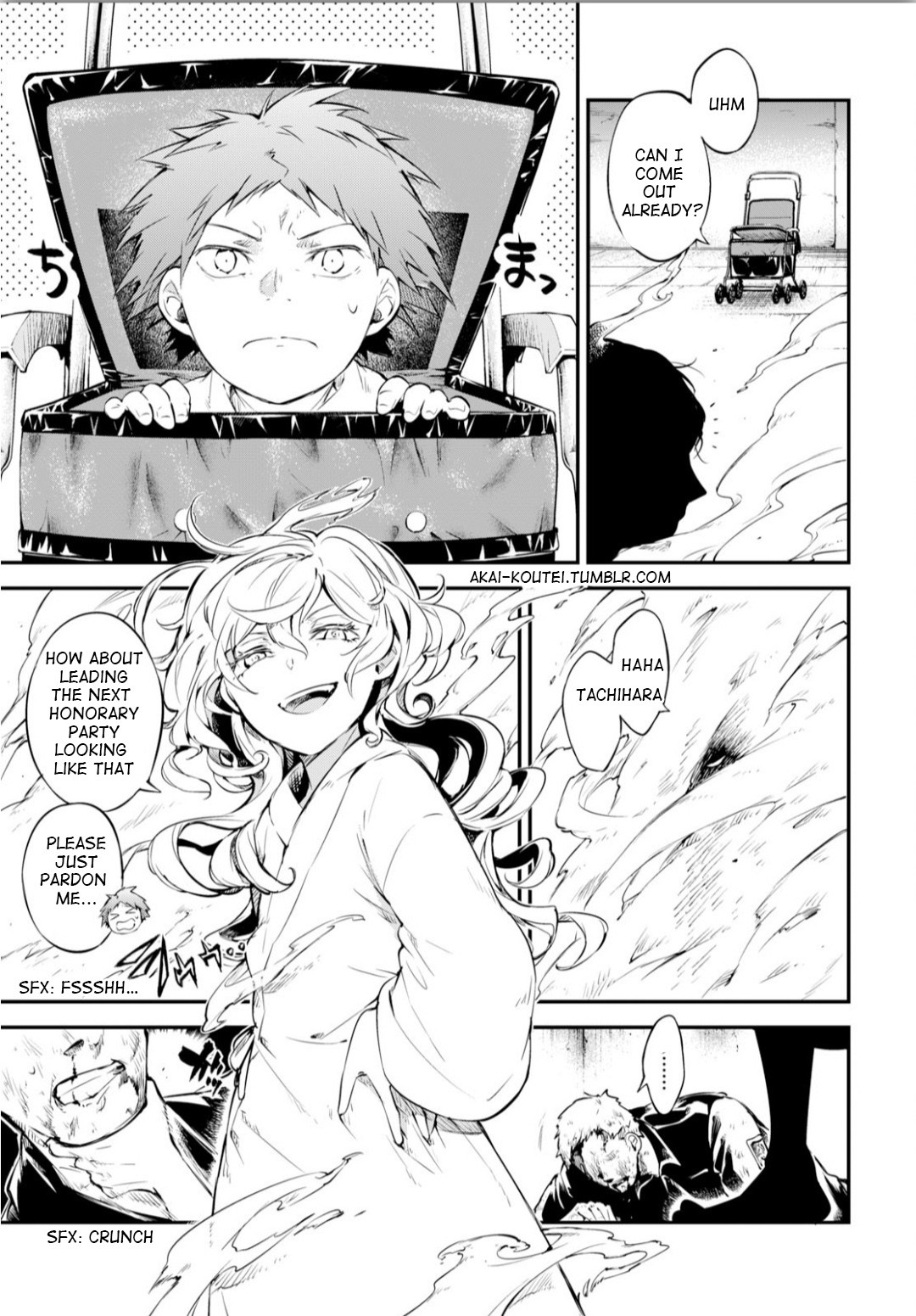 Bungou Stray Dogs Chapter 75 page 12 - Chapter 75: Skyfall Part 2