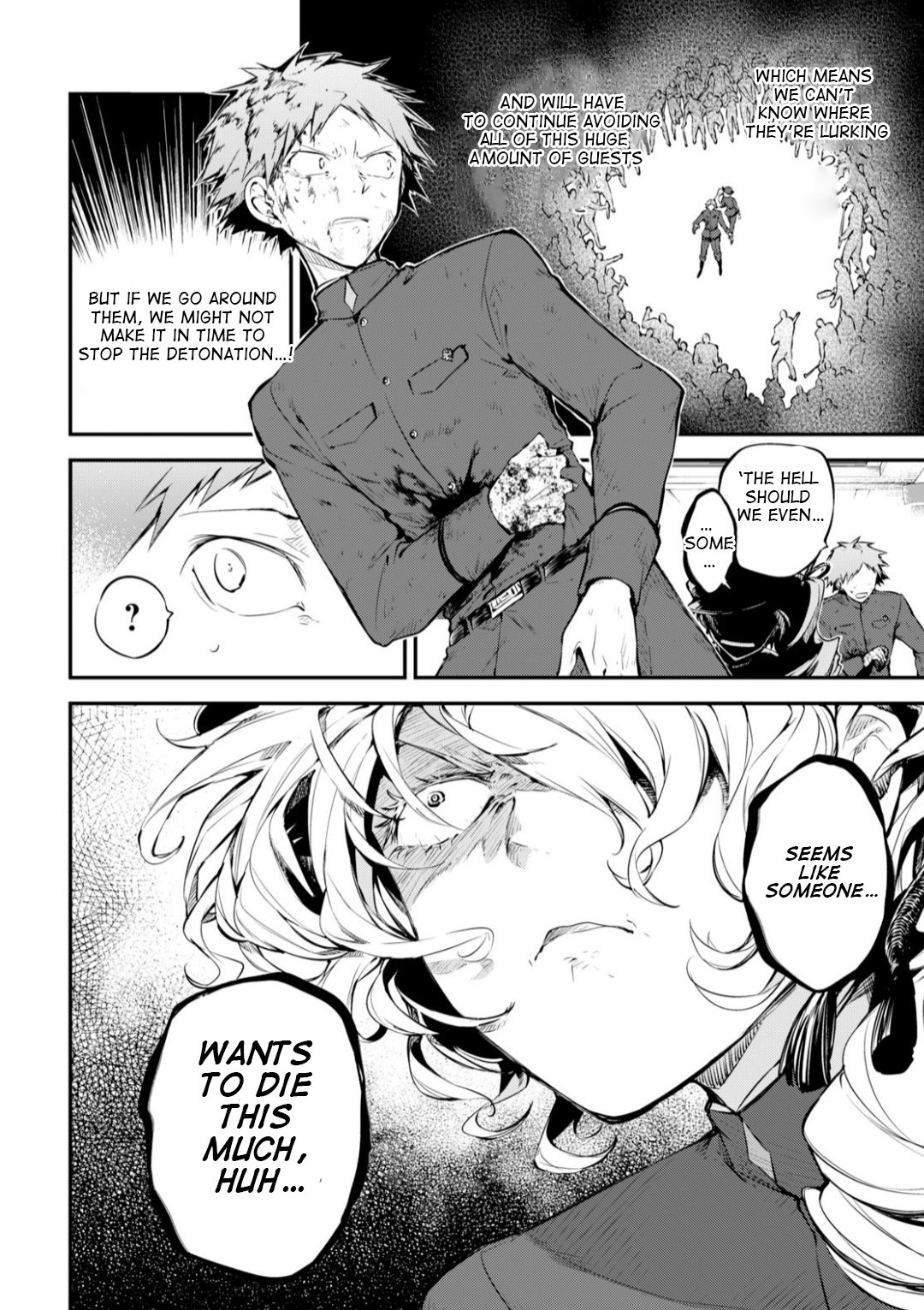 Bungou Stray Dogs Chapter 75 page 3 - Chapter 75: Skyfall Part 2