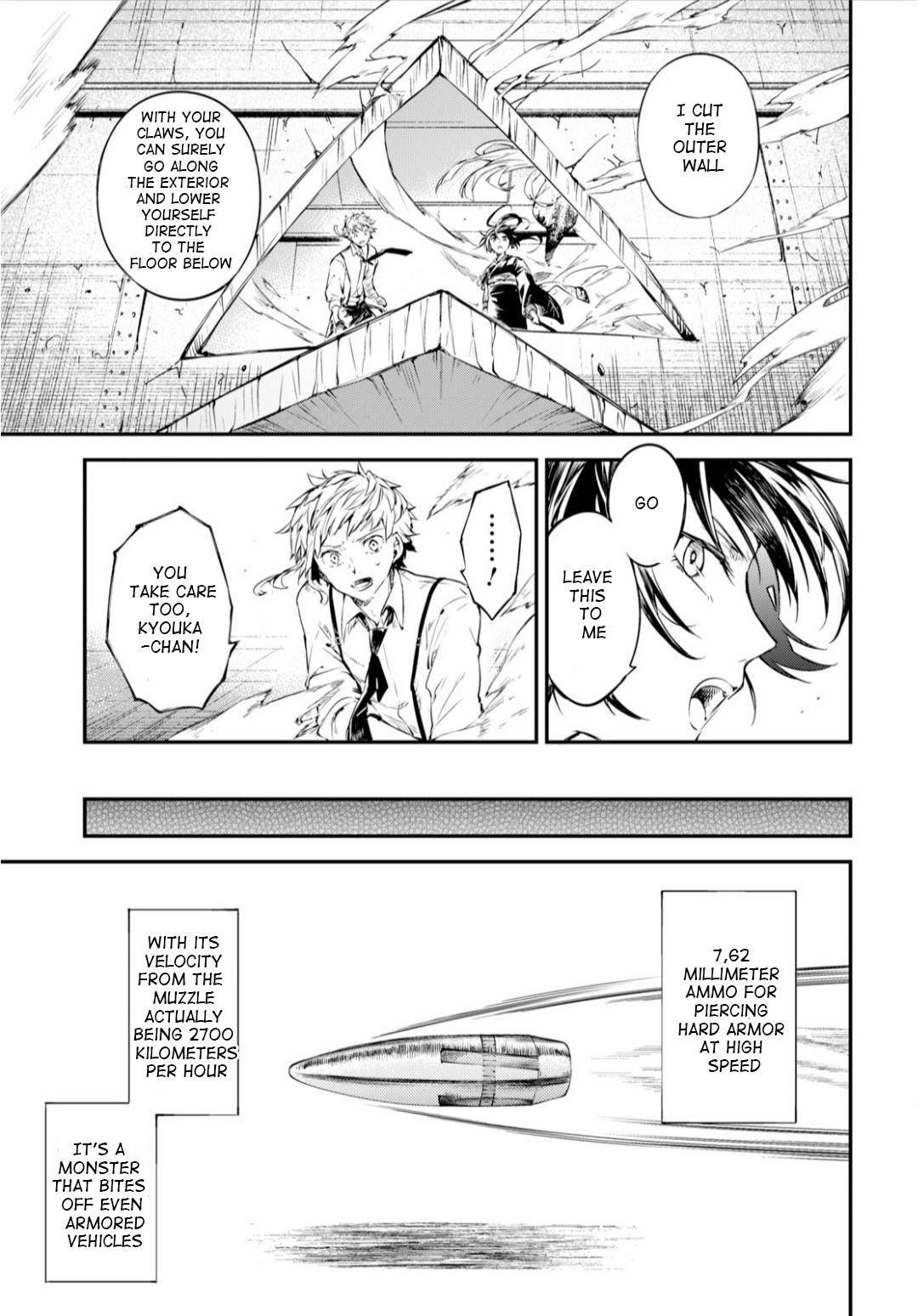 Bungou Stray Dogs Chapter 75 page 33 - Chapter 75: Skyfall Part 2