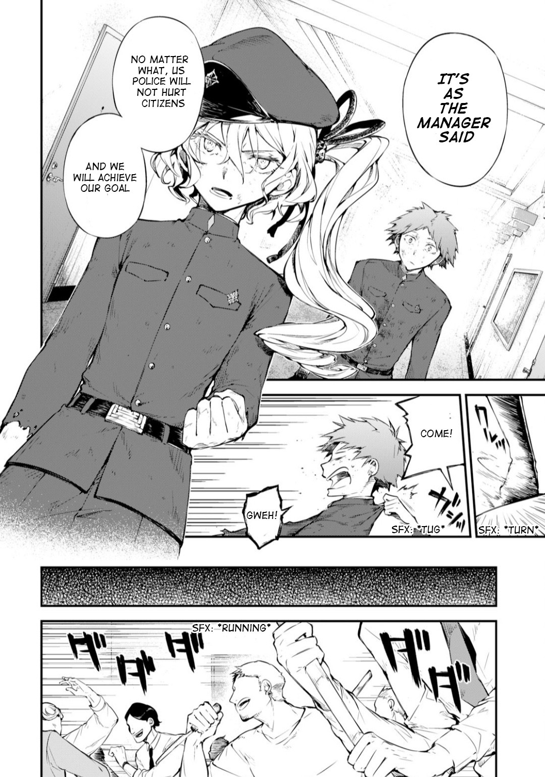 Bungou Stray Dogs Chapter 75 page 5 - Chapter 75: Skyfall Part 2