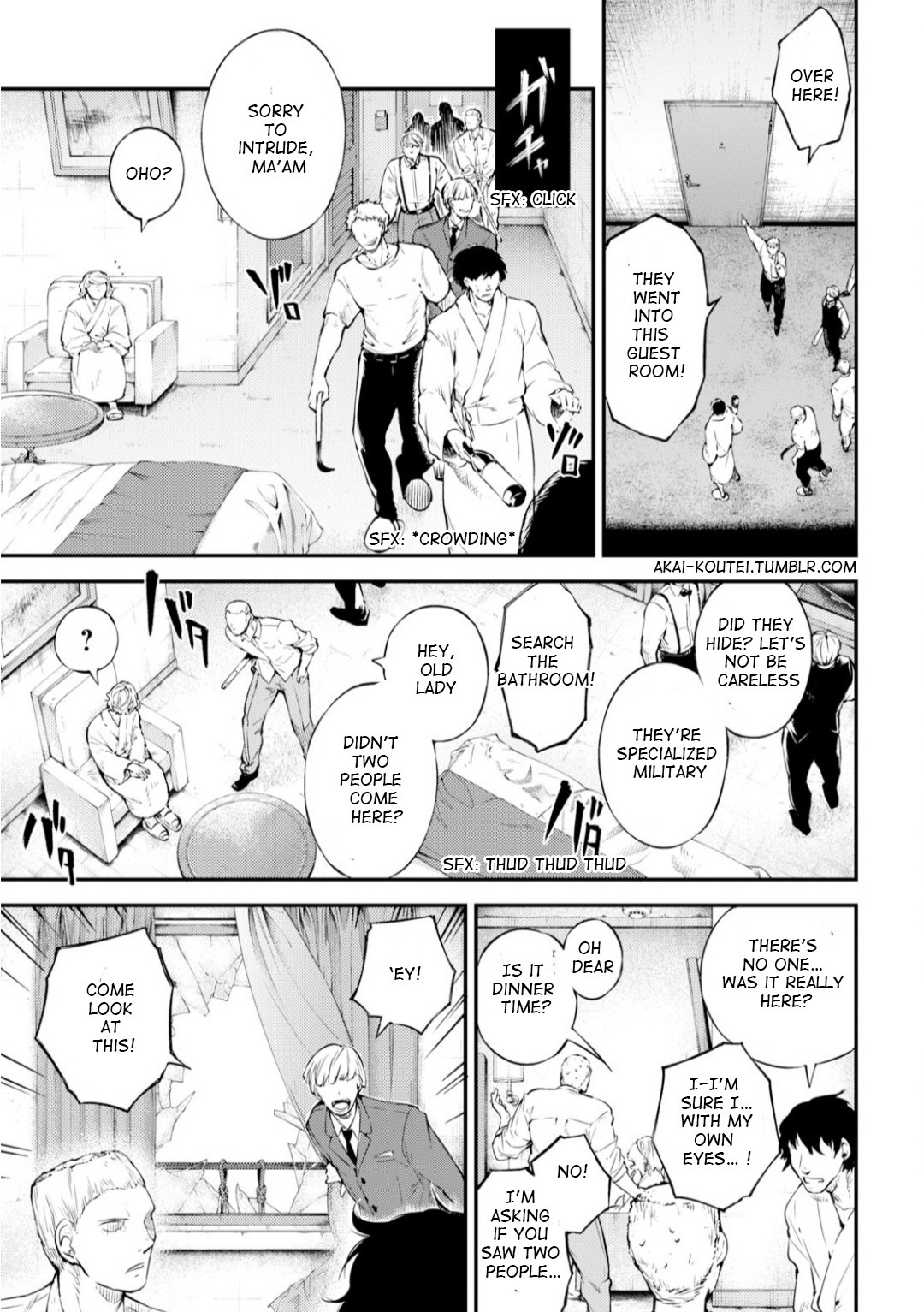 Bungou Stray Dogs Chapter 75 page 6 - Chapter 75: Skyfall Part 2