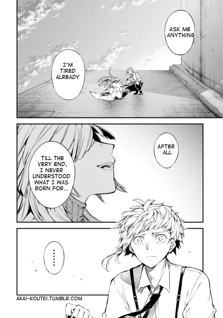 Bungou Stray Dogs Chapter 76 page 25 - Chapter 76: Skyfall Part 3