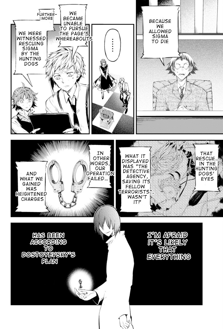 Bungou Stray Dogs Chapter 77 page 11 - Chapter 77: Skyfall Part 4