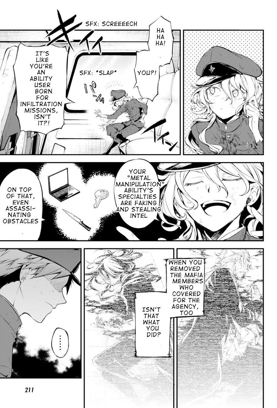 Bungou Stray Dogs Chapter 77 page 21 - Chapter 77: Skyfall Part 4