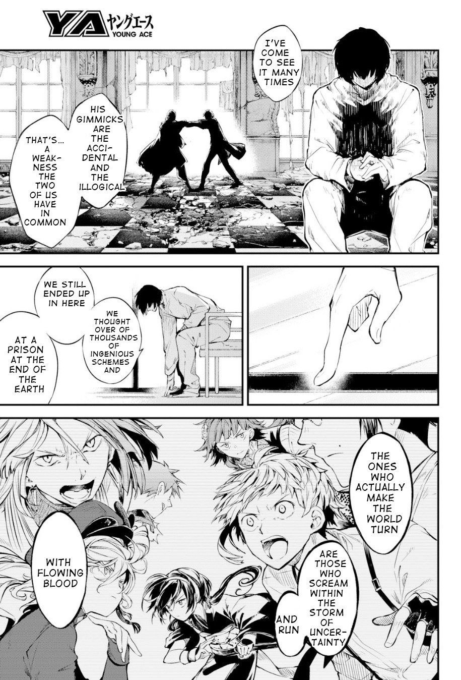 Bungou Stray Dogs Chapter 77 page 27 - Chapter 77: Skyfall Part 4