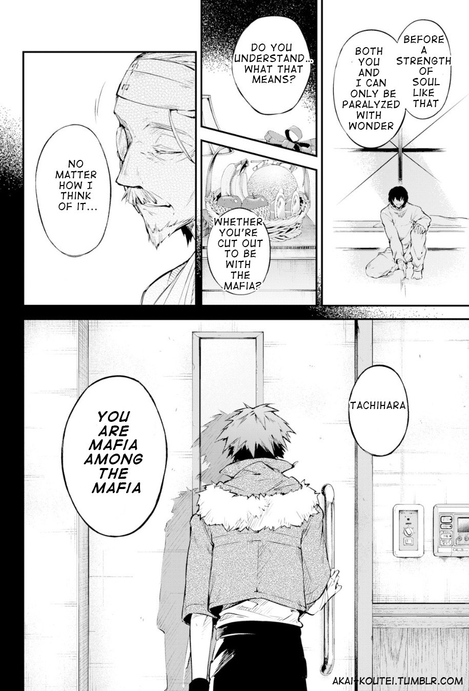 Bungou Stray Dogs Chapter 77 page 28 - Chapter 77: Skyfall Part 4