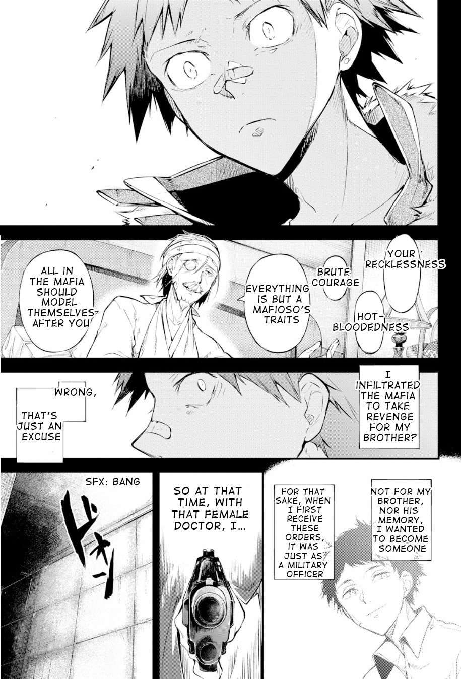 Bungou Stray Dogs Chapter 77 page 29 - Chapter 77: Skyfall Part 4