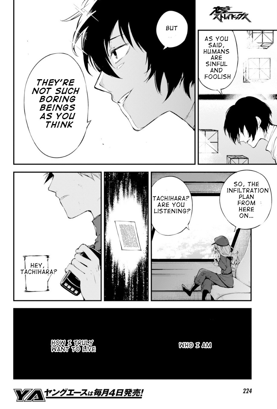 Bungou Stray Dogs Chapter 77 page 34 - Chapter 77: Skyfall Part 4