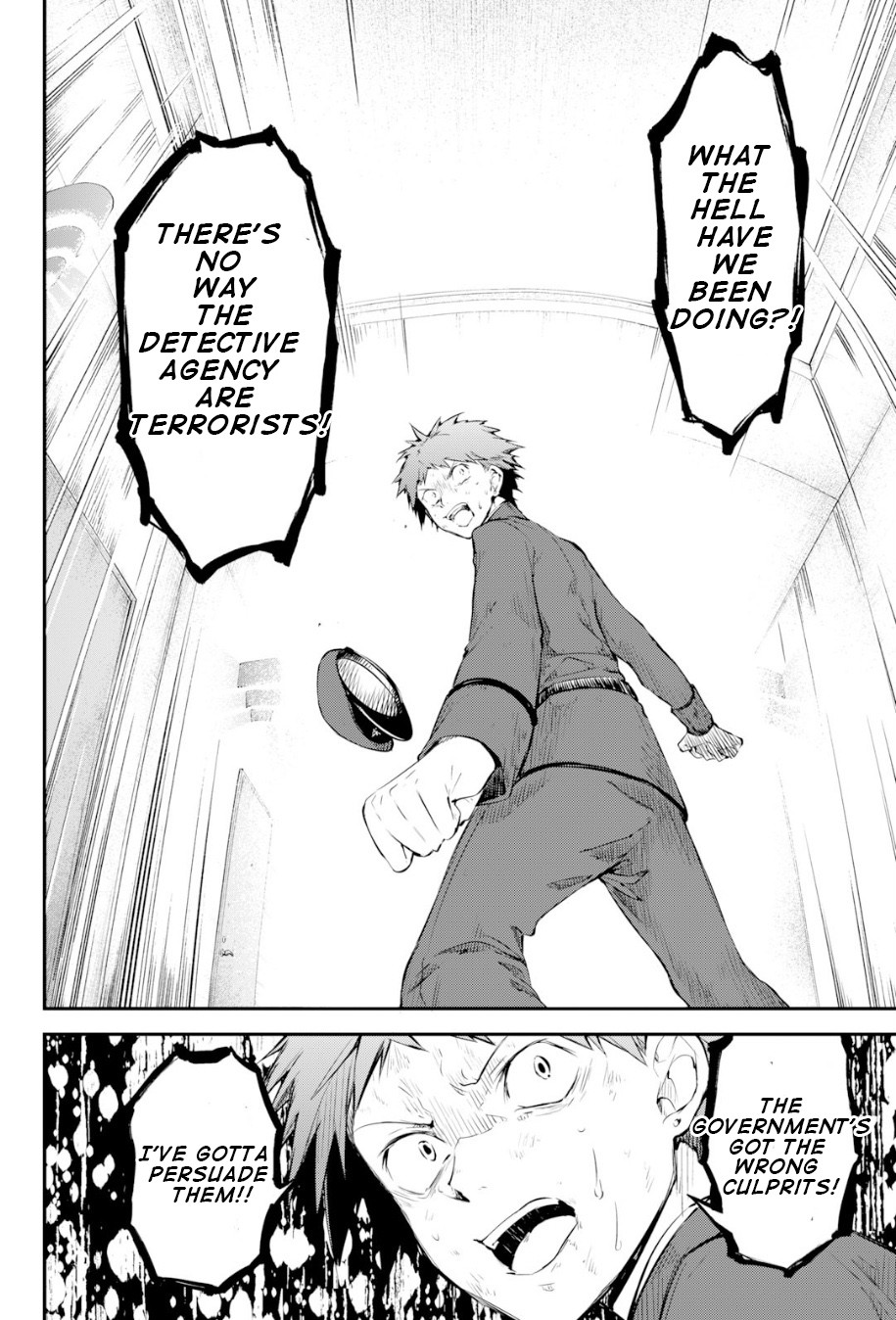 Bungou Stray Dogs Chapter 77 page 36 - Chapter 77: Skyfall Part 4