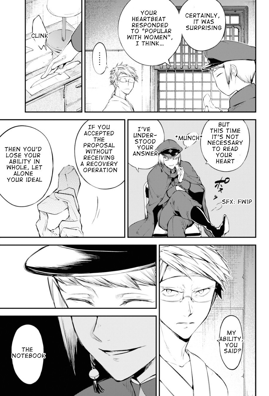 Bungou Stray Dogs Chapter 78 page 11 - Chapter 78: To Threaten God, Part 1