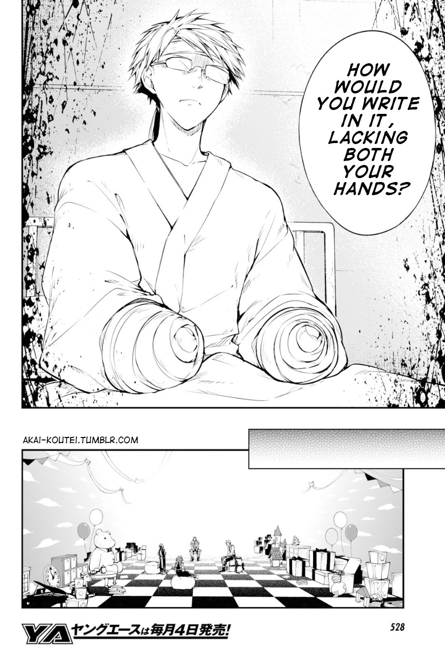 Bungou Stray Dogs Chapter 78 page 12 - Chapter 78: To Threaten God, Part 1
