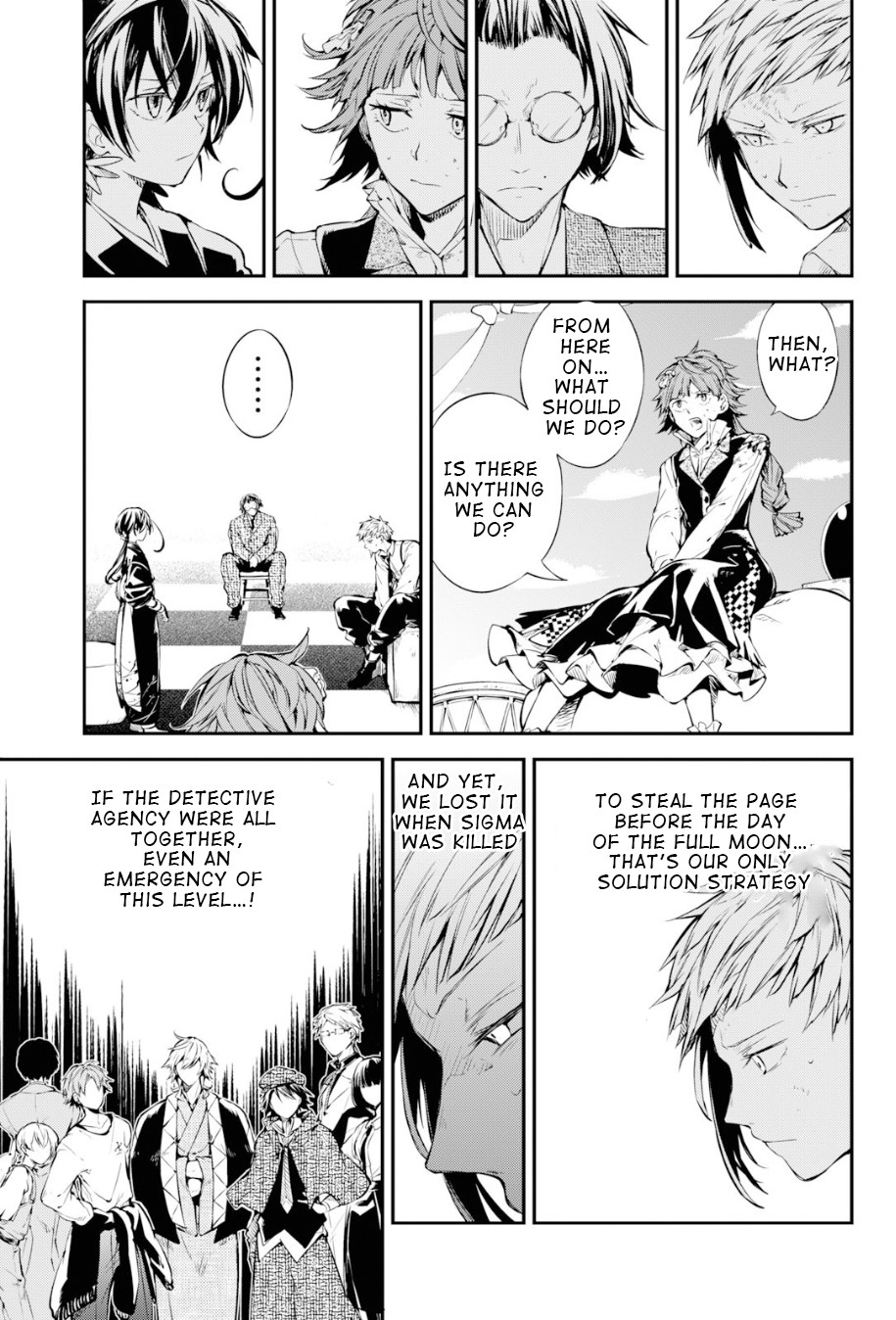 Bungou Stray Dogs Chapter 78 page 13 - Chapter 78: To Threaten God, Part 1