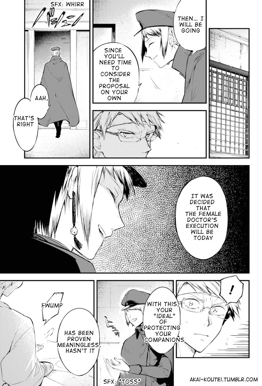 Bungou Stray Dogs Chapter 78 page 17 - Chapter 78: To Threaten God, Part 1