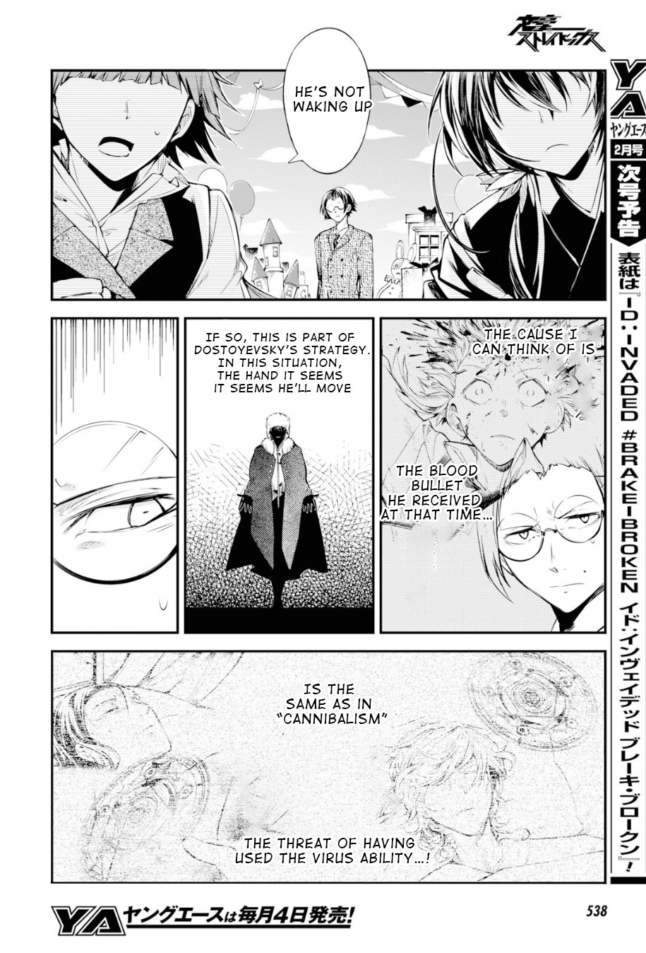 Bungou Stray Dogs Chapter 78 page 22 - Chapter 78: To Threaten God, Part 1