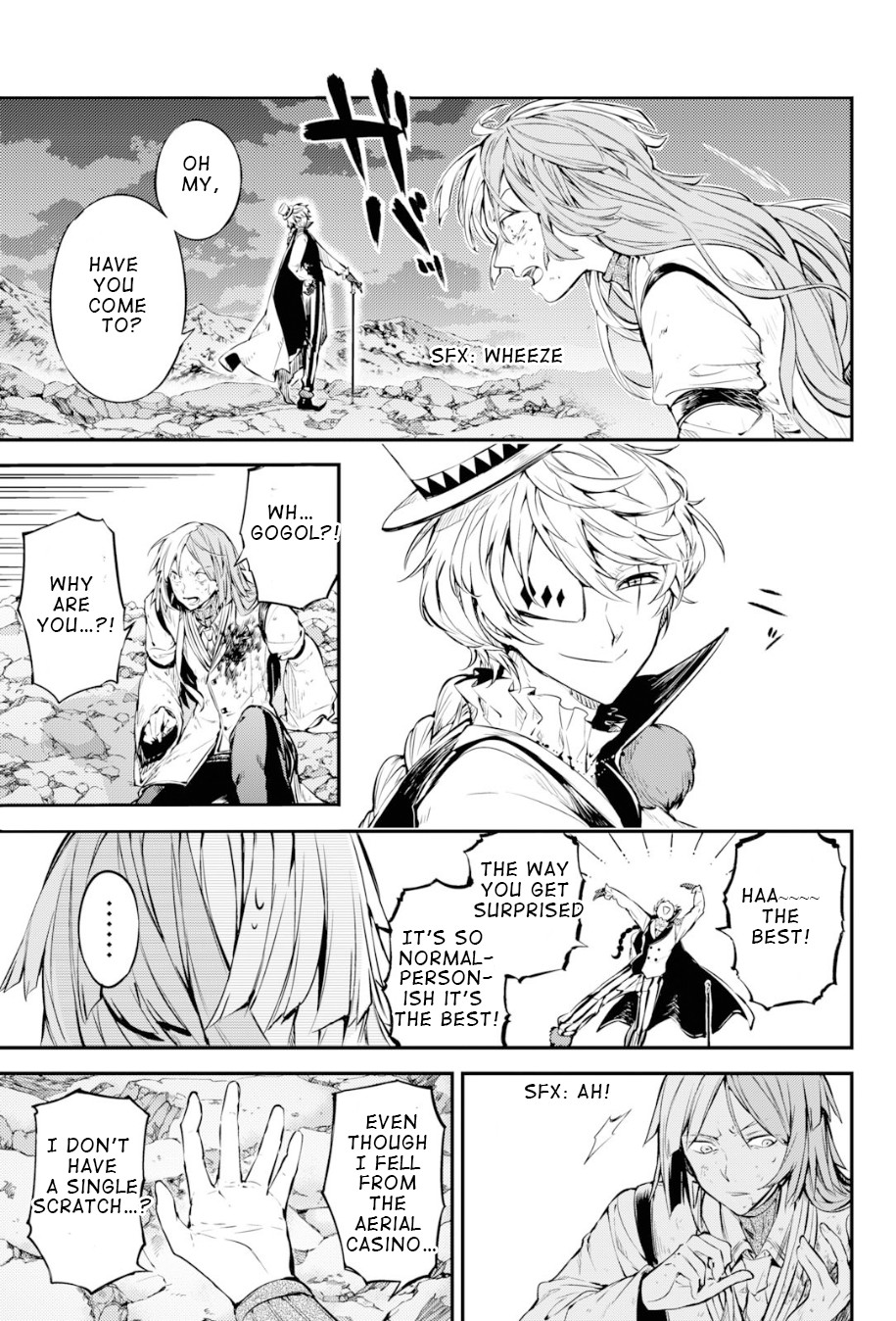 Bungou Stray Dogs Chapter 78 page 27 - Chapter 78: To Threaten God, Part 1