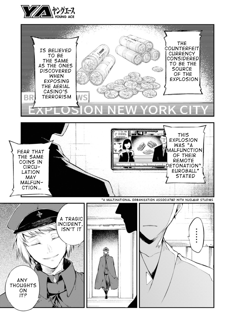 Bungou Stray Dogs Chapter 78 page 5 - Chapter 78: To Threaten God, Part 1