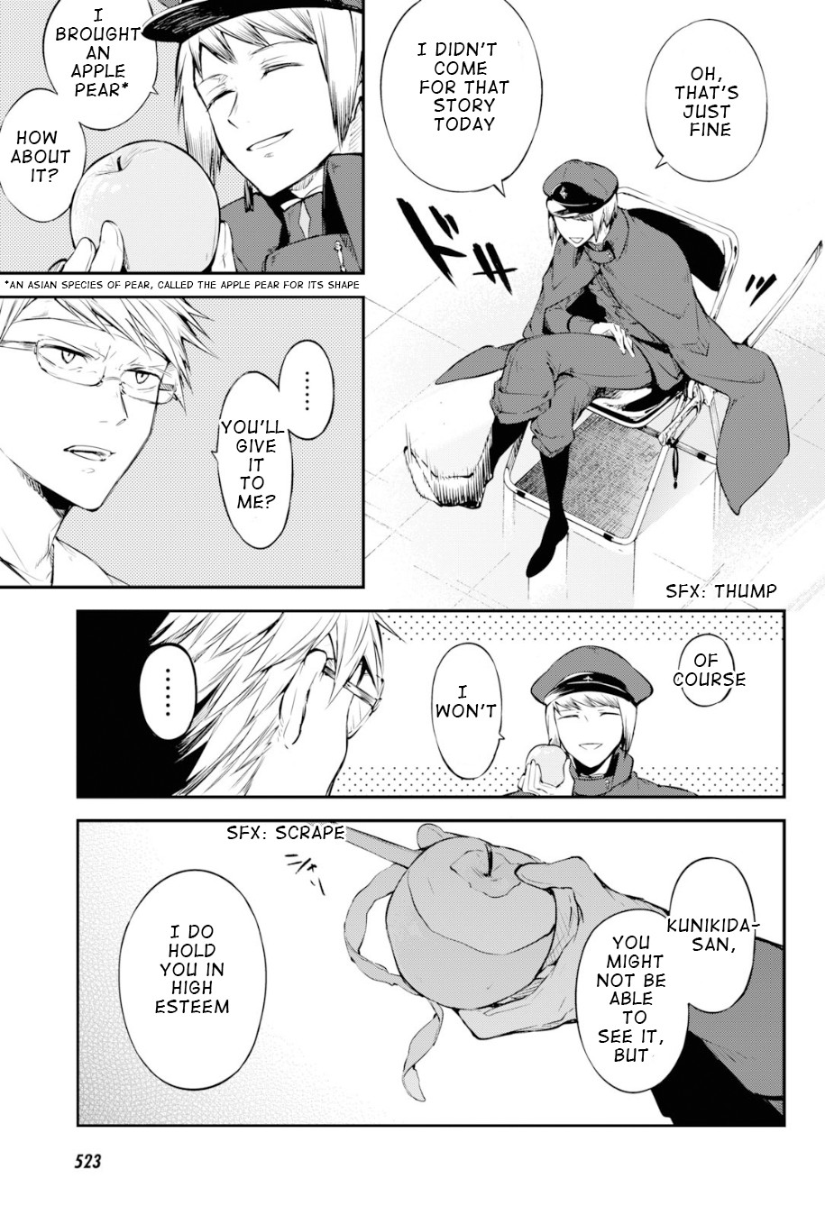 Bungou Stray Dogs Chapter 78 page 7 - Chapter 78: To Threaten God, Part 1