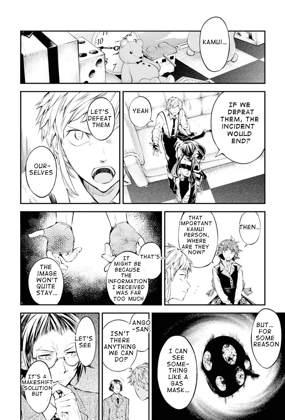 Bungou Stray Dogs Chapter 79 page 14 - Chapter 79: To Threaten God, Part 2