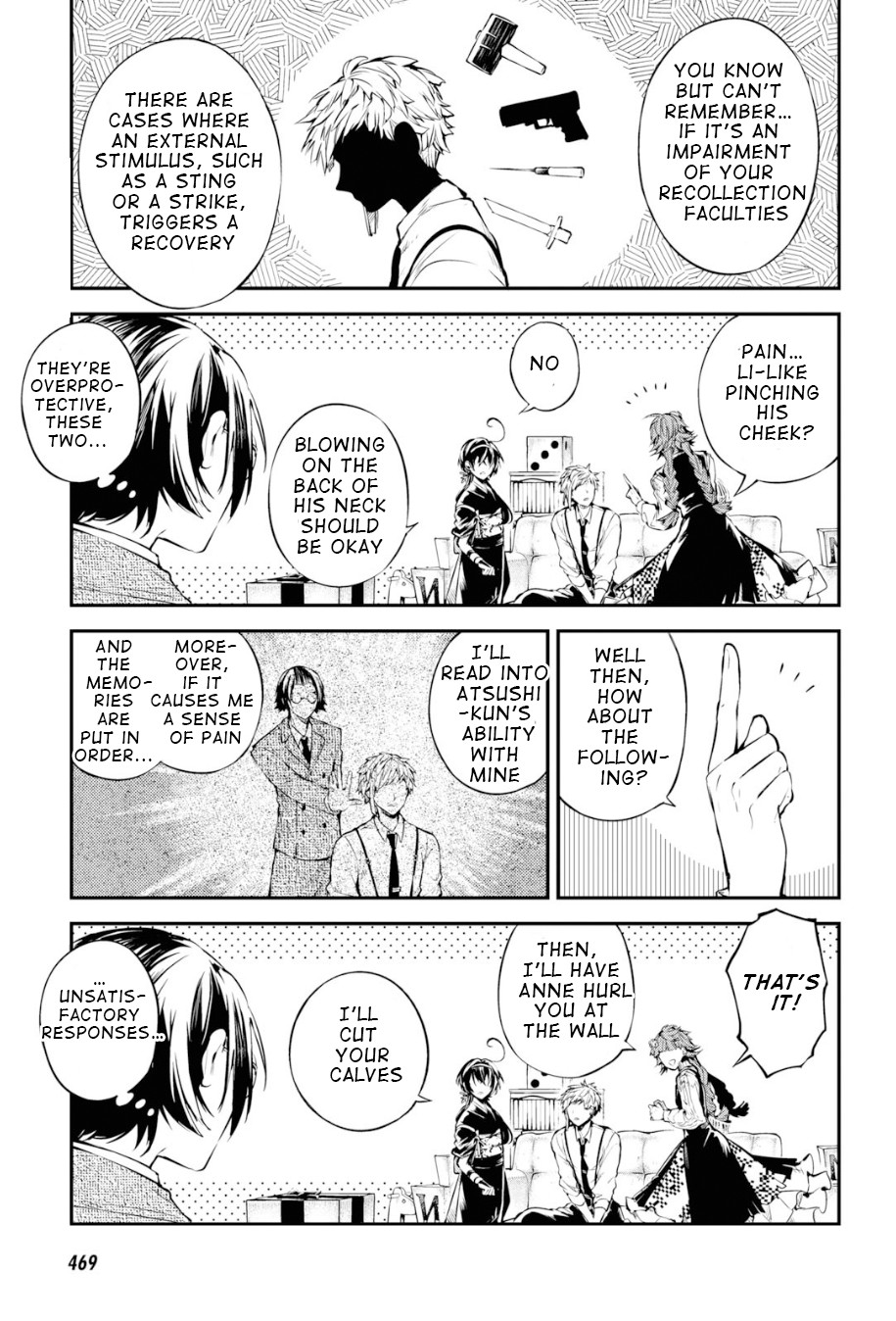 Bungou Stray Dogs Chapter 79 page 15 - Chapter 79: To Threaten God, Part 2