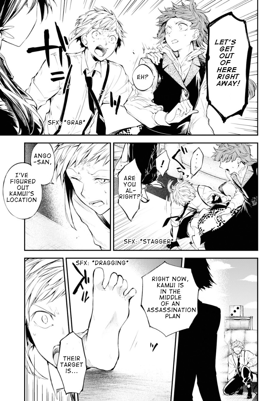 Bungou Stray Dogs Chapter 79 page 17 - Chapter 79: To Threaten God, Part 2