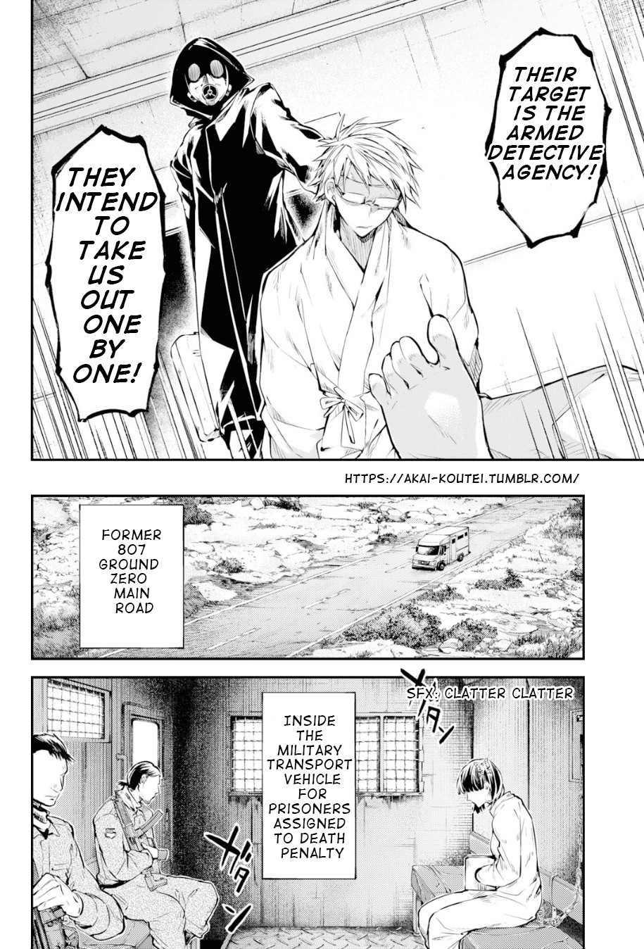 Bungou Stray Dogs Chapter 79 page 18 - Chapter 79: To Threaten God, Part 2