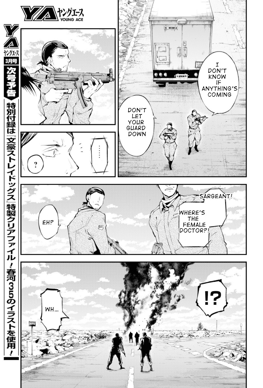 Bungou Stray Dogs Chapter 79 page 21 - Chapter 79: To Threaten God, Part 2